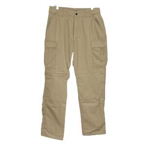 5.11 Tactical Series Long Inseam Cargo Pants NWOT 35.5x39 Tan